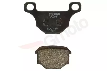 Ferodo FDB384P Road Offroad Platinum remblokken voor/achter - FDB384P