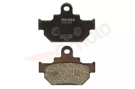 Ferodo FDB404P Road Offroad Platinum predné/zadné brzdové doštičky - FDB404P