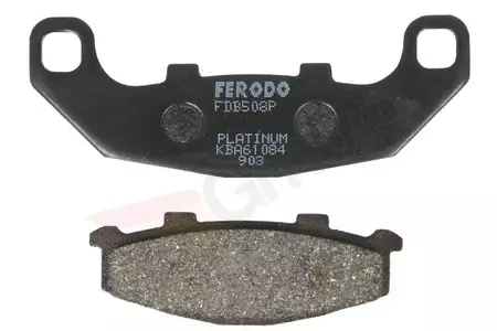Ferodo FDB508P Road Offroad Platinum plaquettes de frein avant/arrière - FDB508P