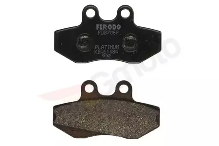 Ferodo FDB706P Road Offroad Platinum plaquettes de frein avant/arrière - FDB706P