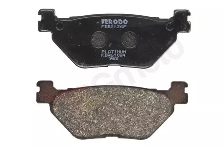 Ferodo FDB2126P Road Offroad Platinum plaquettes de frein arrière - FDB2126P