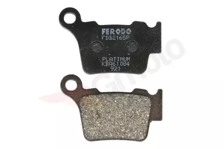 Ferodo FDB2165P Road Offroad Platinum galinės stabdžių trinkelės - FDB2165P