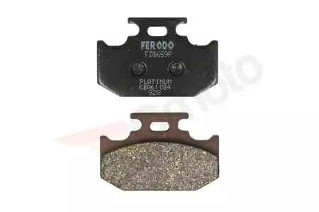 Ferodo FDB659P Road Offroad Platinum achterremblokken - FDB659P