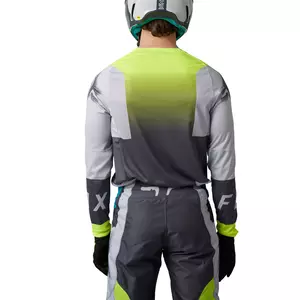 Fox 360 Horyzn gaiši pelēks S motocikla sporta krekls-5