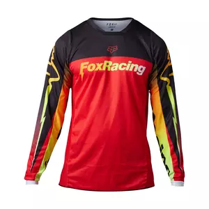 Fox 180 Statk Fluoreszierendes Rot M Motorrad Sweatshirt - 30450-110-M