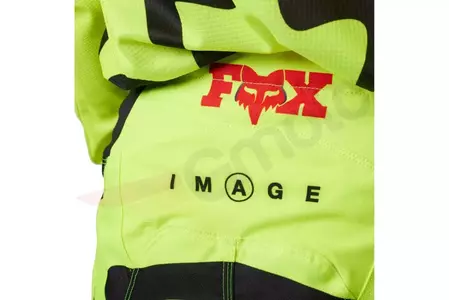 Pantaloni moto Fox 180 Kozmik giallo fluo 26-2