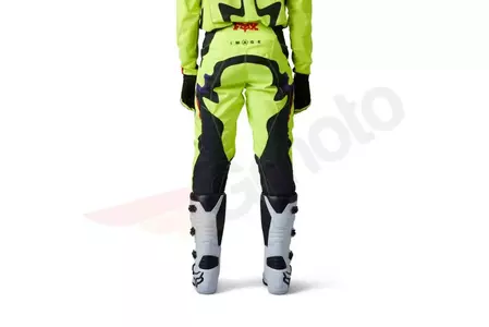 Fox 180 Kozmik Fluorescent Yellow 26 motociklističke hlače-5