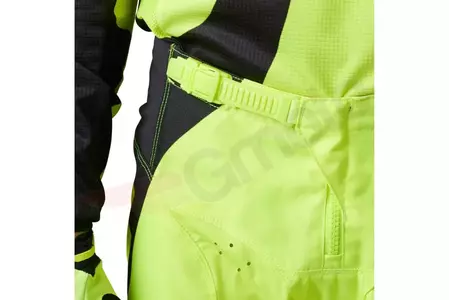 Calças de motociclista Fox 180 Kozmik amarelo fluorescente 34-3