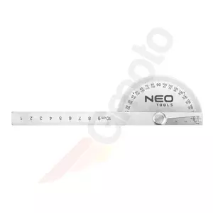 Winkellehre mit Lineal 100 mm aus Edelstahl Neo Tools - 72-320