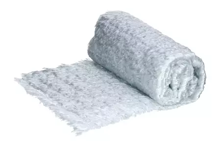 Tapis d'amortissement en laine - fibre de verre pour silencieux d'échappement 2T 4T 125x30 cm