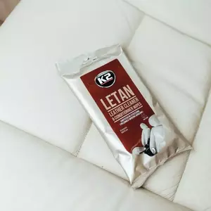 Lingettes humidifiées pour le nettoyage des meubles en cuir K2 Letan-3
