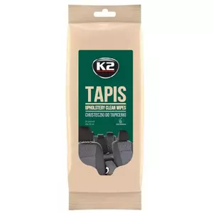 Lingettes humidifiées pour le nettoyage des tissus d'ameublement K2 Tapis - K212