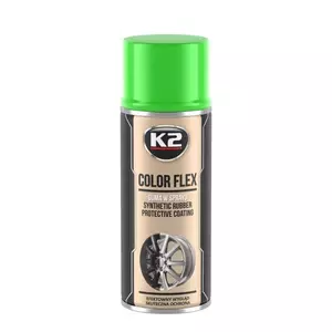 Guma w sprayu K2 zielony jasny 400 ml-1