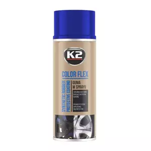 Guma w sprayu K2 niebieski 400 ml-1