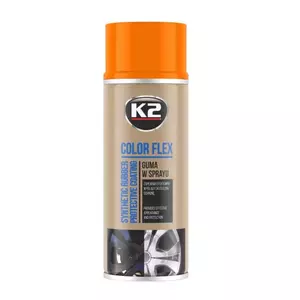 K2 σπρέι καουτσούκ πορτοκαλί 400 ml-1