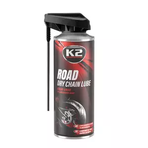 Smar do łańcucha motocyklowego K2 Road Chain Lube 400 ml - W143