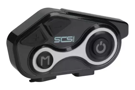 SCS S-8X Bluetooth 800m moto intercom 1 casque