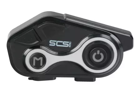 SCS S-8X Bluetooth 800m interkom pro motocykly 1 helma-3