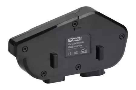 SCS S-8X Bluetooth 800 m intercom til motorcykel 1 hjelm-4