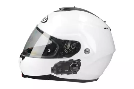 Interfono moto SCS S-12 Bluetooth 500m doppia telecamera 1 casco-8