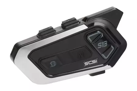Interkomy motocyklowe SCS S-13 Bluetooth 500m 2 kaski-2