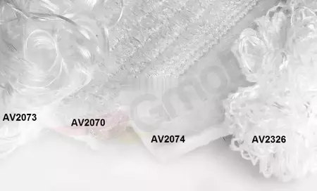 Ovatta di scarico in lana M.C. 600°C 900x500x6mm tessuto cucito - AV2070