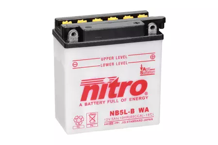 Standardna baterija Nitro YB5L-B 12V 5Ah-2