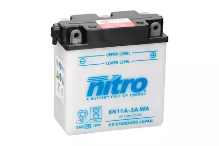 Akumulator standardowy Nitro 6N11A-3A 6V 11Ah-2