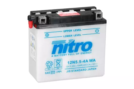 Akumulator standardowy Nitro 12N5.5-4A 12V 5,5Ah-2