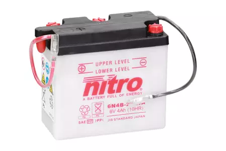 Akumulator standardowy Nitro 6N4B-2A 6V 4Ah-2