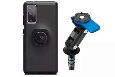 Custodia per telefono Quad Lock con supporto in testa al telaio Samsung Galaxy S20FE - QLM-FSM+QLC-GS20FE