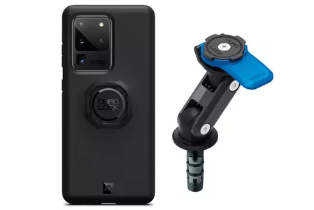Custodia per telefono Quad Lock con supporto in testa alla cornice Samsung Galaxy S20 Ultra - QLM-FSM+QLC-GS20U