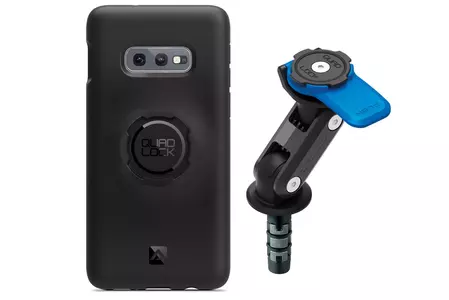 Custodia per telefono Quad Lock con supporto in testa alla cornice Samsung Galaxy S10E - QLM-FSM+QLC-GS10LTE