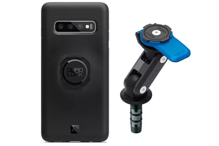 Custodia per telefono Quad Lock con supporto per la testa del telaio di Samsung Galaxy S10 - QLM-FSM+QLC-GS10