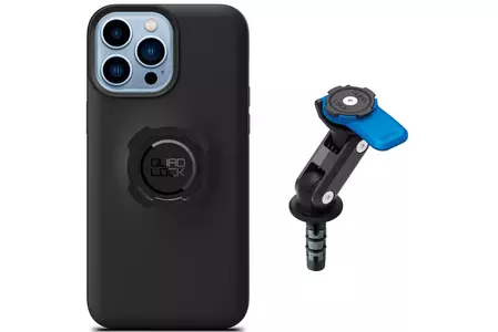 Custodia per telefono Quad Lock con supporto per testa a telaio iPhone 13 Pro Max-1