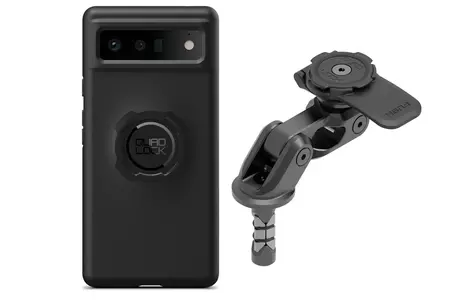 "Quad Lock" telefono dėklas su rankena rėmo galvutėje "Pro" "Google Pixel 6 - QLM-FSM-PRO+QLC-PIX6
