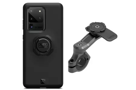 Custodia per telefono Quad Lock con impugnatura a manubrio Pro Samsung Galaxy S20 Ultra - QLM-HBR-PRO+QLC-GS20U