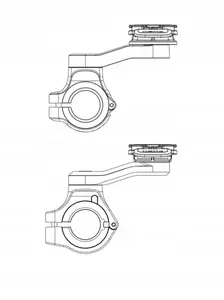 Quad Lock maska za telefon s nosačem za upravljač za Samsung Galaxy S21FE-3