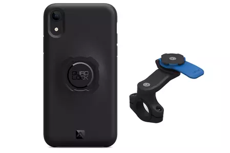 "Quad Lock" telefono dėklas su rankena iPhone XR - QLM-HBR+QLC-IPZ