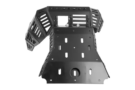 Motor- und Diffusorabdeckung Aluminium schwarz Mitigator Beta Xtrainer 15-23-10