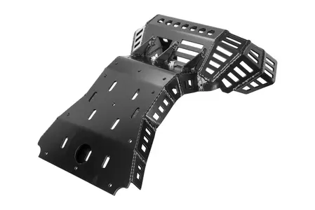 Motor- und Diffusorabdeckung Aluminium schwarz Mitigator Beta Xtrainer 15-23-4