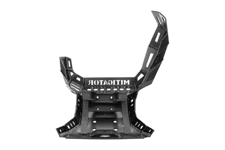 Motor- und Diffusorabdeckung Aluminium schwarz Mitigator Beta Xtrainer 15-23-9