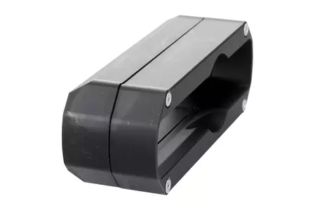 Trdi aluminijasti pokrov merilnika Enduro črn Mitigator-4