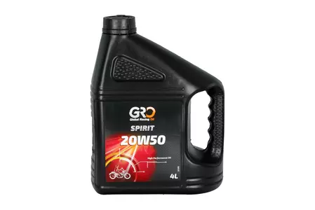 Olej silnikowy GRO Spirit 4T 20W50 mineralny 4l-2