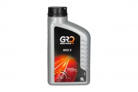 GRO Mix 3 2T halvsyntetisk motorolja 1l-2
