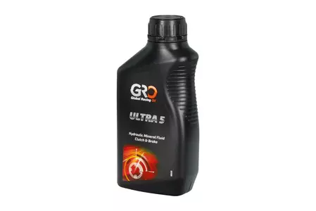 GRO Ultra 5 huile hydraulique minérale 500ml pour embrayage et freins - 1100986