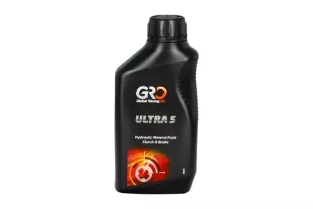 GRO Ultra 5 mineralhydraulolja 500 ml för koppling och bromsar-2