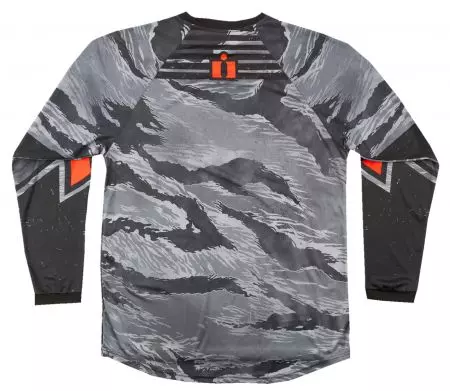 ICON Tiger's Blood Grå Jersey cross enduro tröja M-2