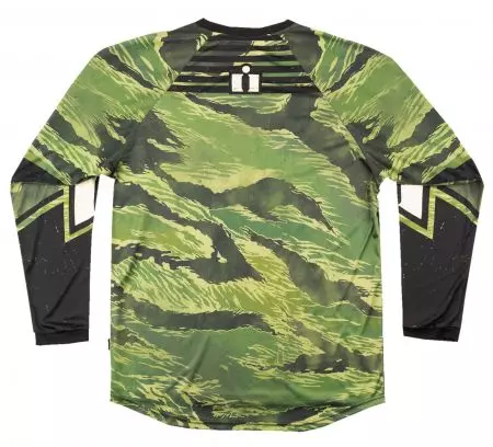 ICON Tiger's Blood green cross enduro marškinėliai S-2