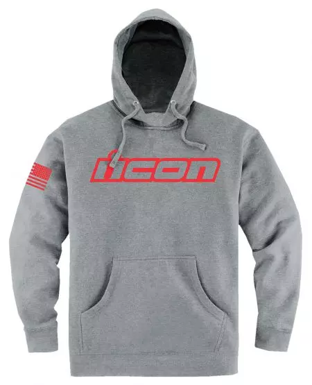 ICON Clasicon Hoodie grey L-1
